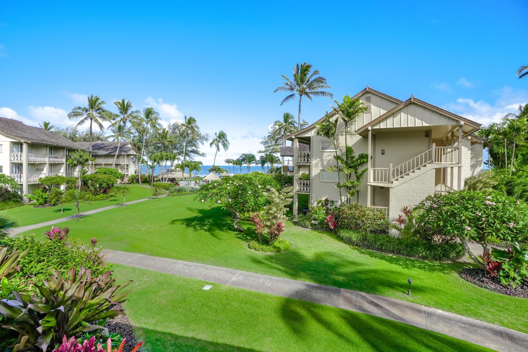 Seaview At The Islander On The Beach Oceanview Studio 201 Капаа Экстерьер фото
